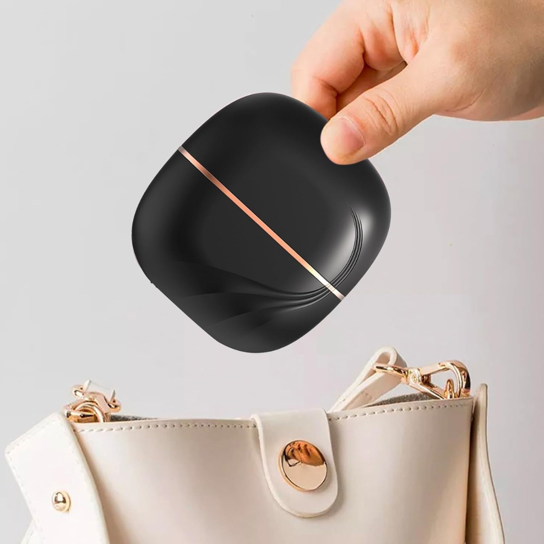 Mini cepillo portátil alisador de cabello